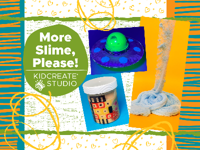 Kidcreate Studio - Dana Point. More Slime Please! Camp (4-9 Years)